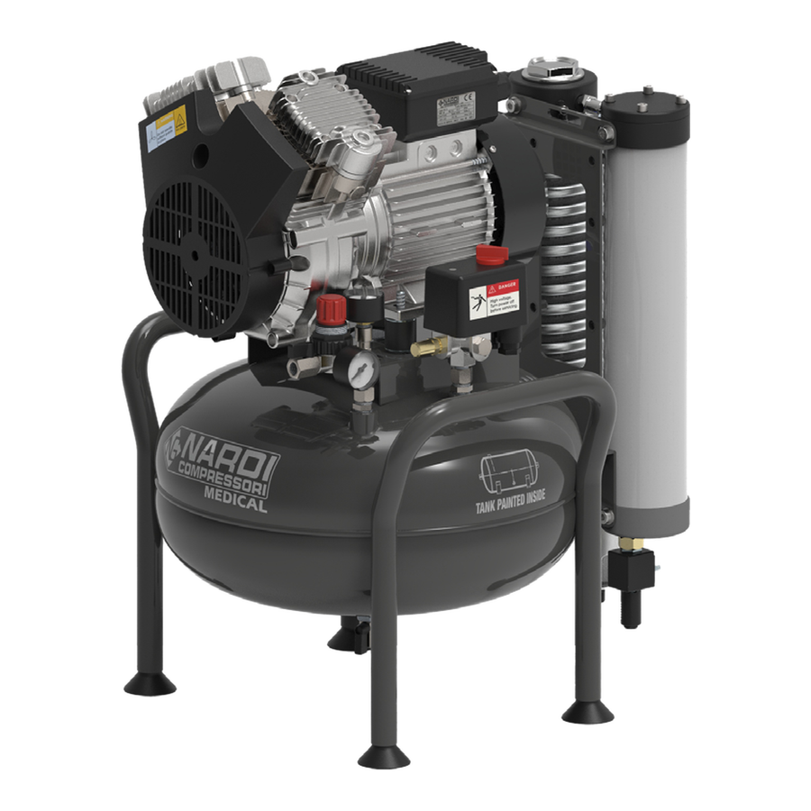 Nardi Extreme 2 medical and dental compressor, 25 L