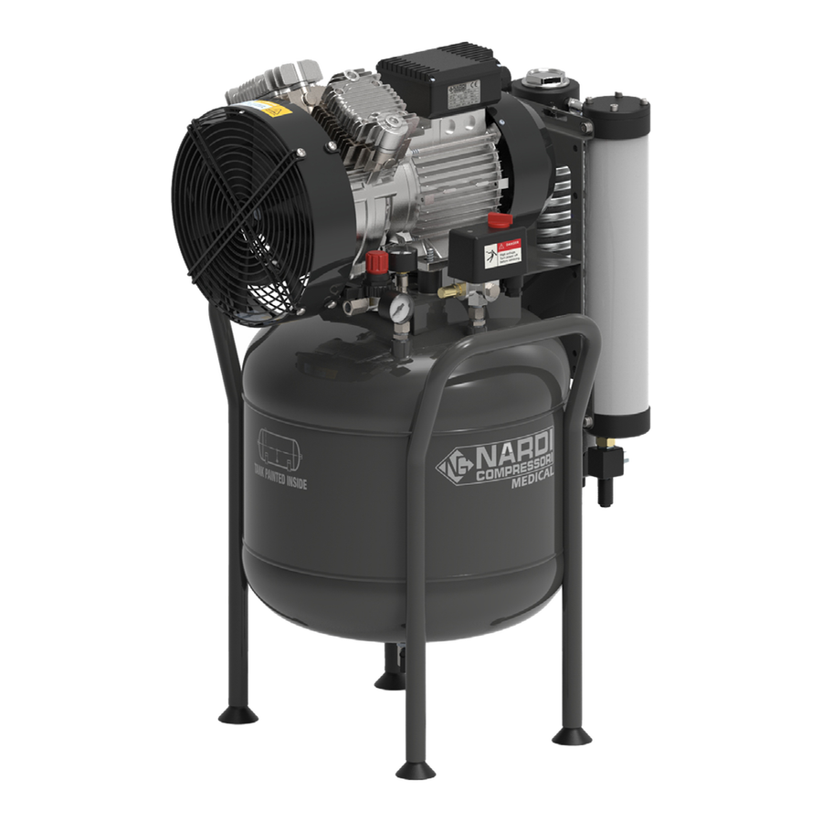 Nardi Extreme 2 medical and dental compressor, 50 L