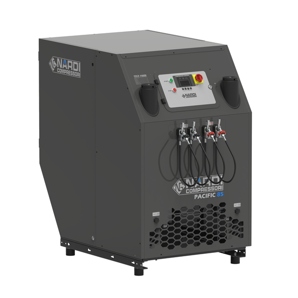 Nardi Pacific CX — High-Output Silenced Stationary Breathing Air Compressor