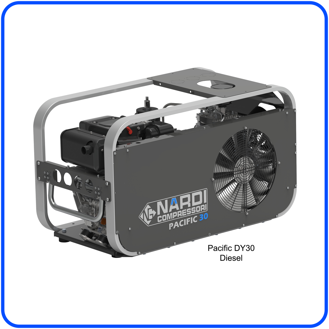 Nardi Pacific DY — Portable Diesel Breathing Air Compressor