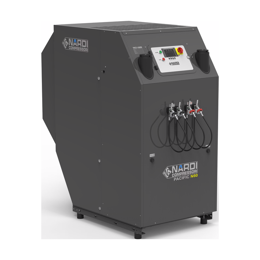 Nardi Pacific MX 60N Nitrox silenced vertical compressor