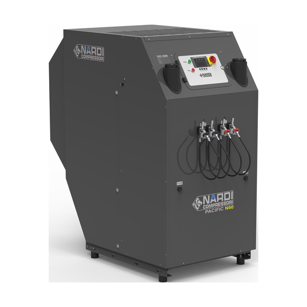 Nardi Pacific MX Nitrox, Nitrox-Compatible Silenced Vertical Compressor