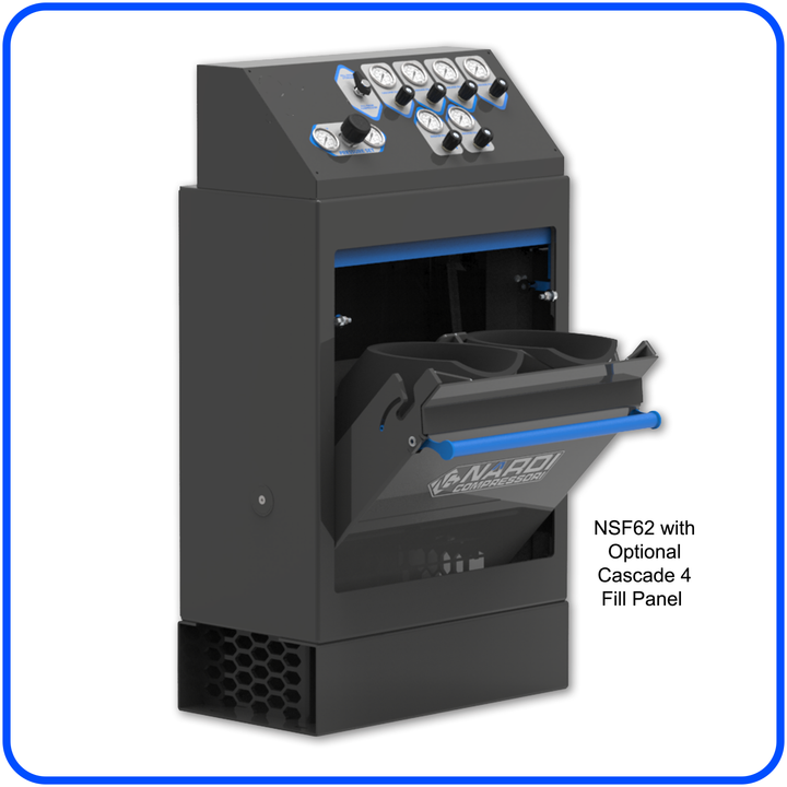 Nardi NSF 62 — Safe Fill Station (2-Position Containment)
