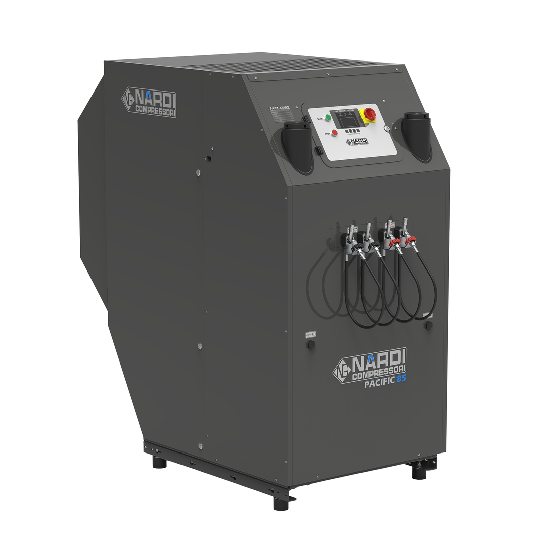 Nardi Pacific MX — High-Output Silenced Stationary Breathing Air Compressor