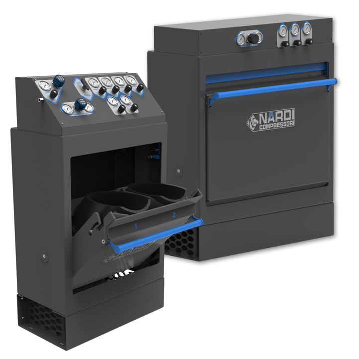Nardi NSF 62 — Safe Fill Station (2-Position Containment)