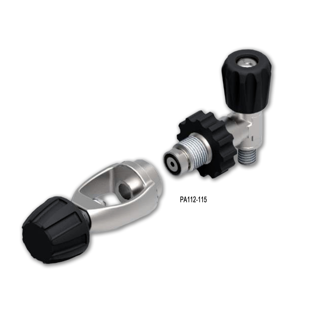 Nardi DIN 200 and INT 200 handwheel filling valve PA112-115