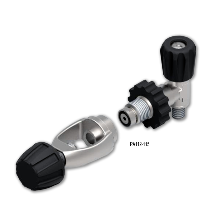 Nardi DIN 200 and INT 200 handwheel filling valve PA112-115