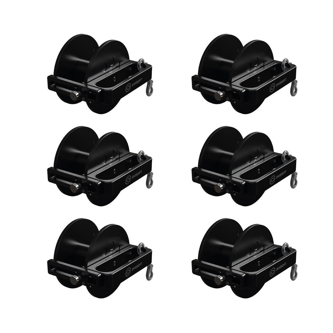 Divesoft Primary Reel w/o Line VALUE 6 - PACK