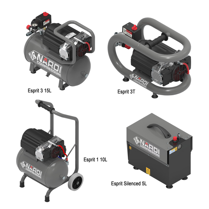 Nardi Esprit oil-free compressor range