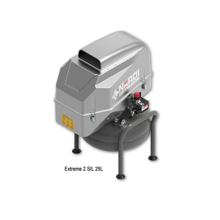 Nardi Extreme 2 Silenced 25L oil-free compressor