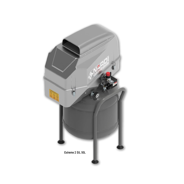 Nardi Extreme 2 Silenced 50L oil-free compressor