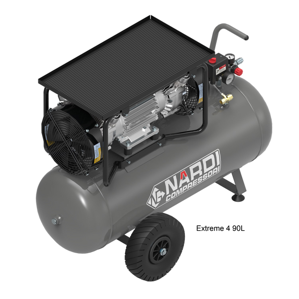 Nardi Extreme 4 Oil-Free Compressor, 90 L