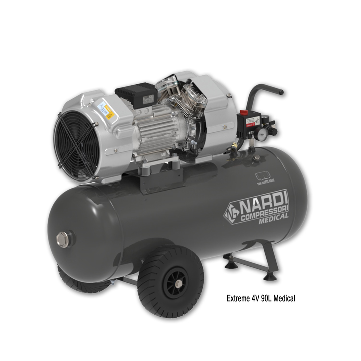 Nardi Extreme 4 90L oil-free compressor