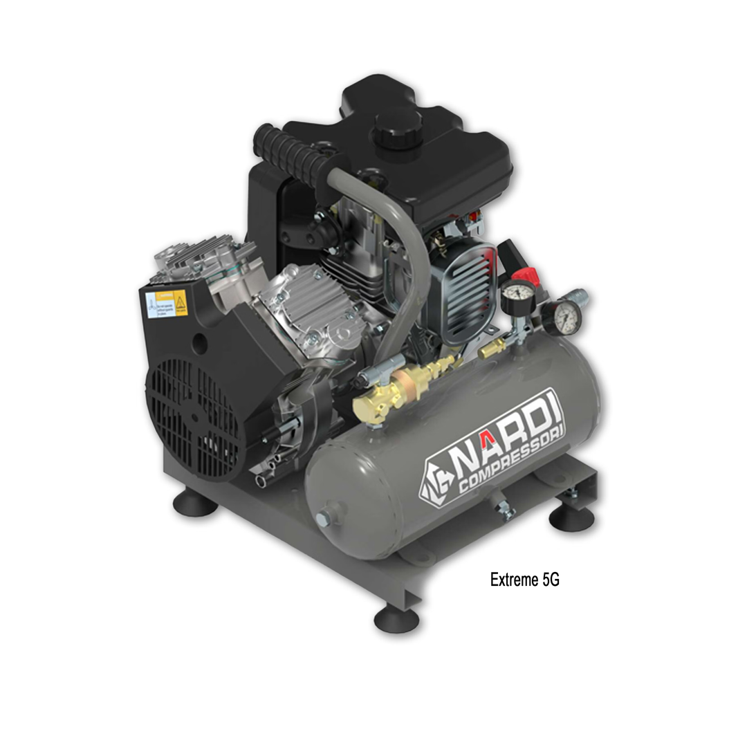 Nardi Extreme 5G gasoline oil-free compressor