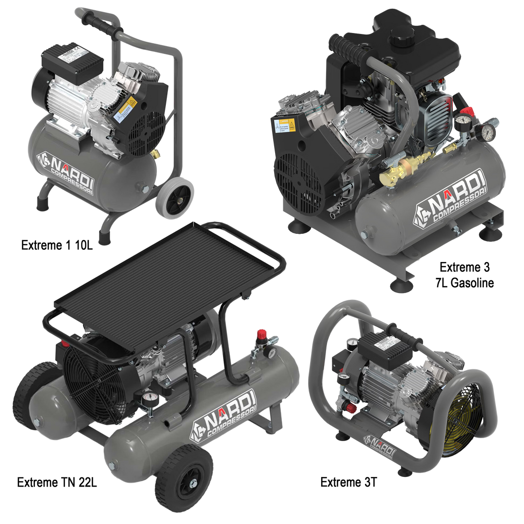 Nardi Extreme oil-free compressor range