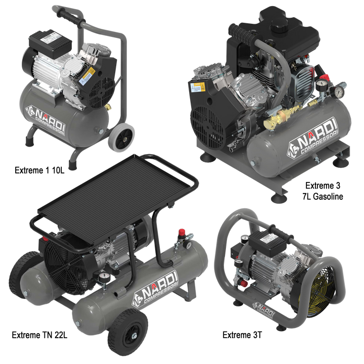 Nardi Extreme oil-free compressor range