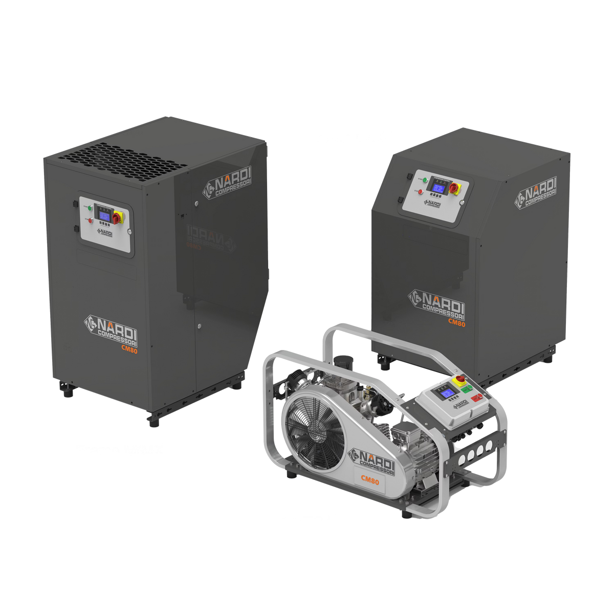Nardi CM medium pressure compressors, frame options