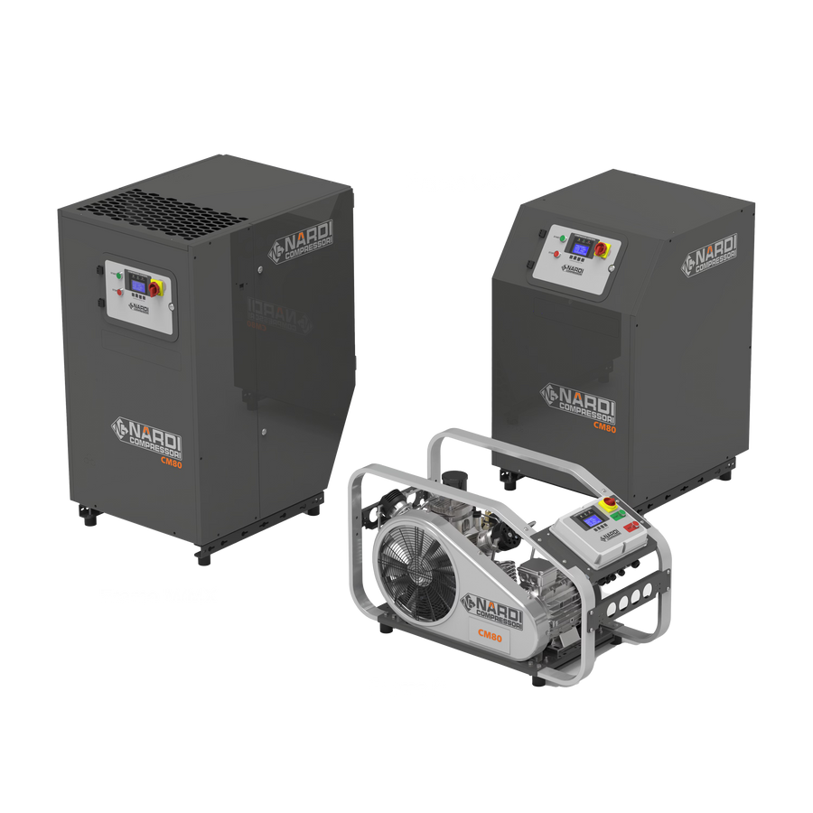 Nardi CM medium pressure compressors, frame options