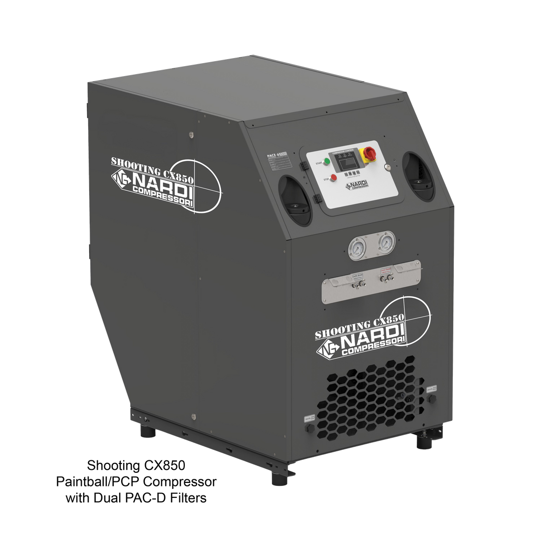 Nardi Paintball and PCP CX High Output Silenced Compressor