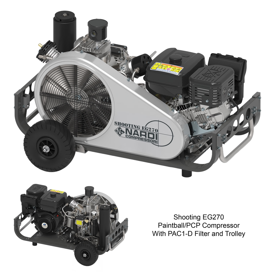 Nardi Paintball and PCP EG Portable Gasoline Compressor