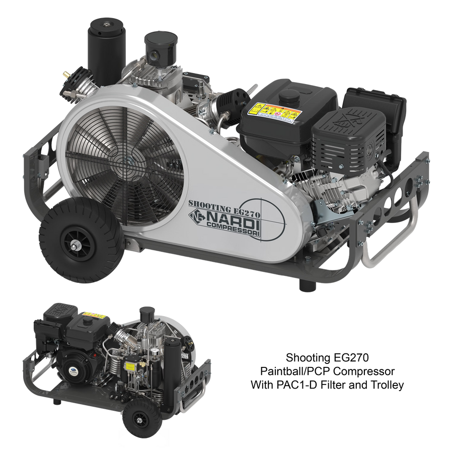Nardi Paintball and PCP EG Portable Gasoline Compressor
