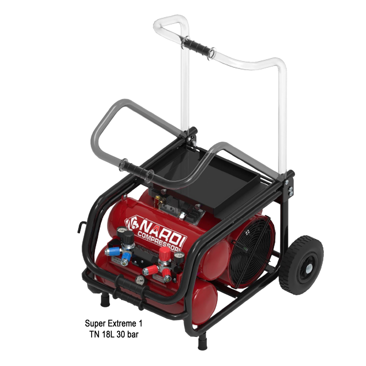 Nardi Super Extreme 1 TN 18L 30 bar oil-free compressor