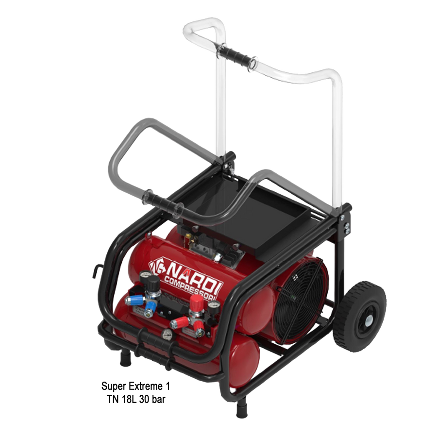 Nardi Super Extreme 1 TN 18L 30 bar oil-free compressor