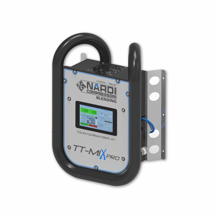 Nardi TT-MIX Pro nitrox and trimix blender with mounting bracket