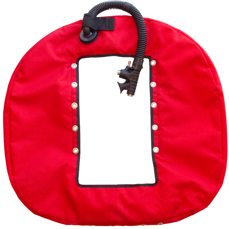 Divesoft Buoyancy compensator (wing) donut shape - Red