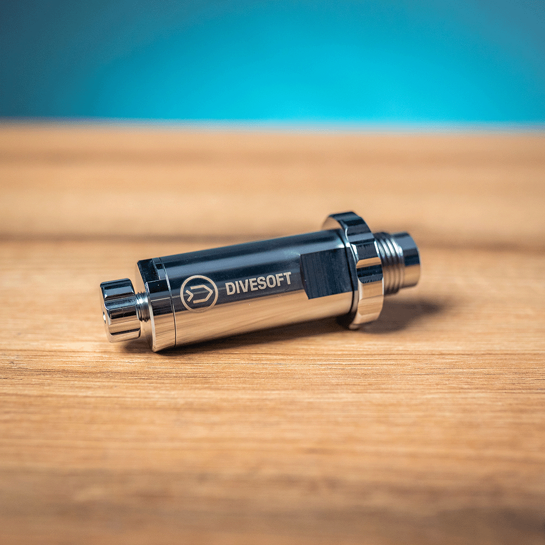 Divesoft Professional Flow limiter Mk2 DIN G5/8