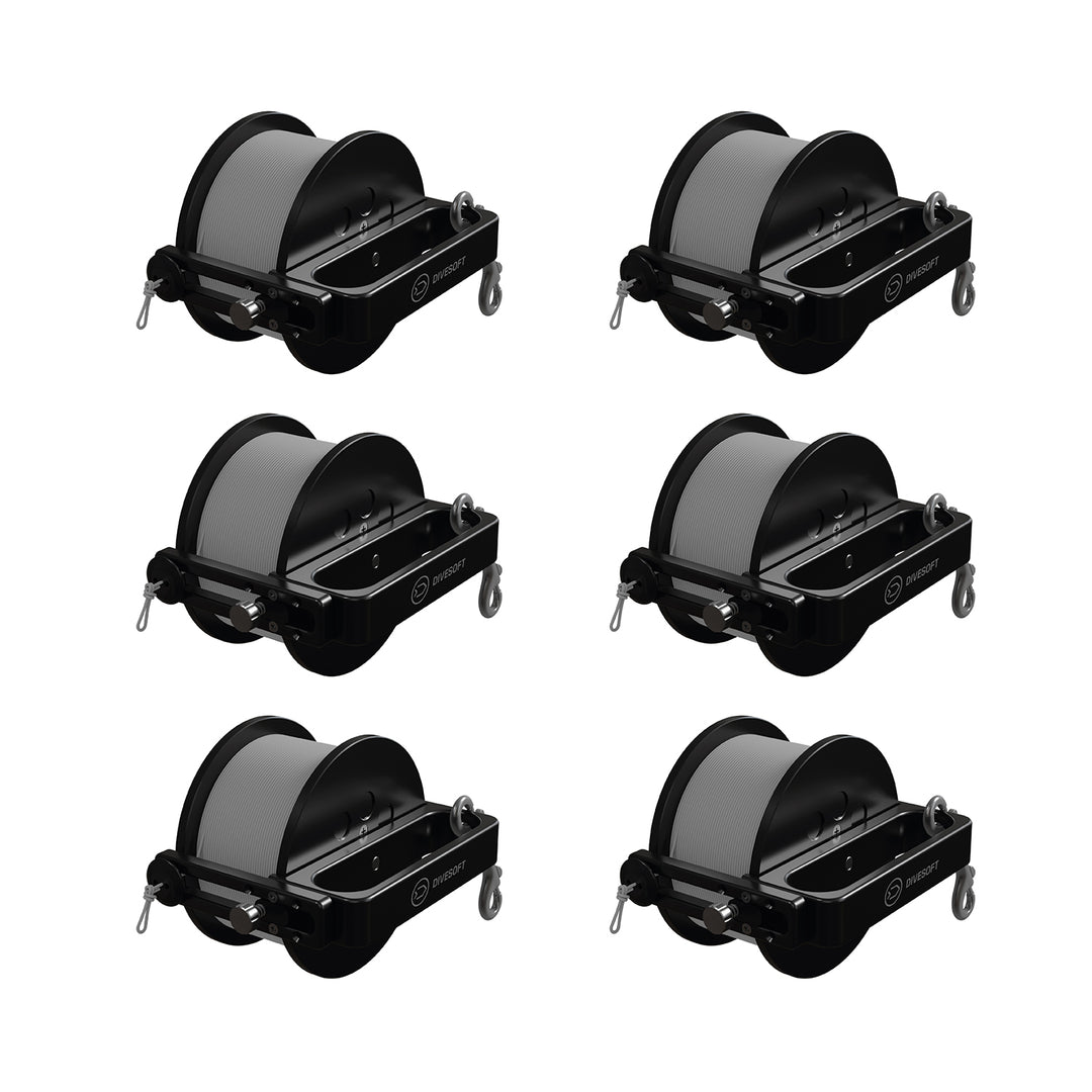 Divesoft 200m Primary Reel VALUE 6 - PACK