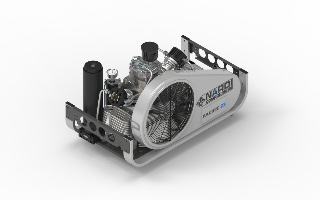 Nardi Pacific E — Portable Breathing Air Compressor