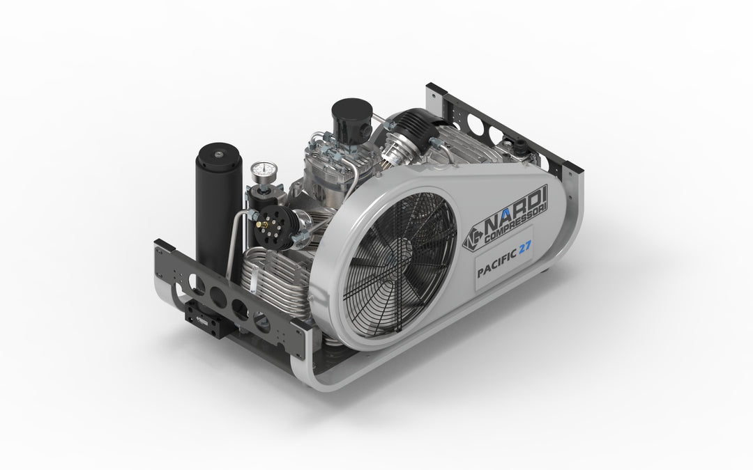 Nardi Pacific E — Portable Breathing Air Compressor