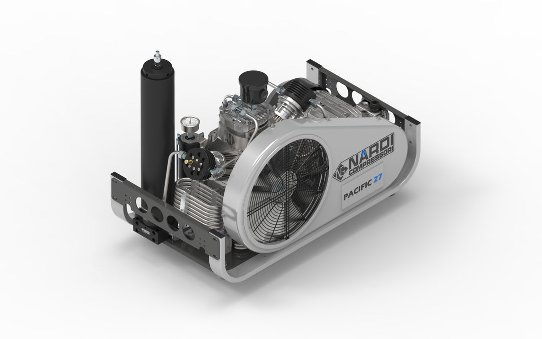 Nardi Pacific E — Portable Breathing Air Compressor